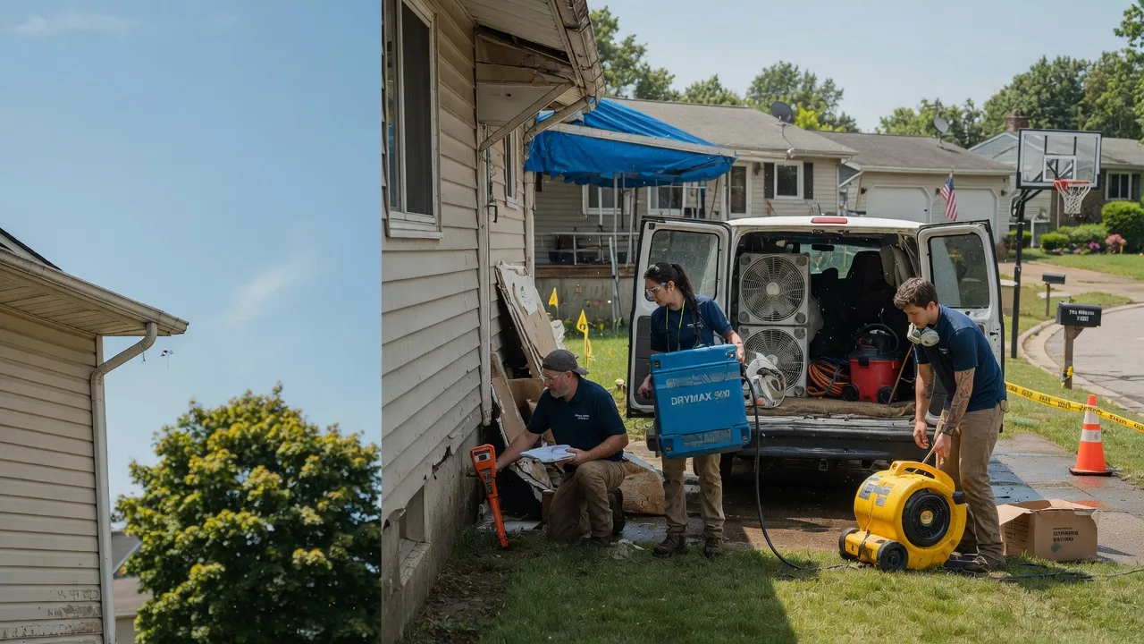 Ceiling Leak Cleanup in Enders, NE near me