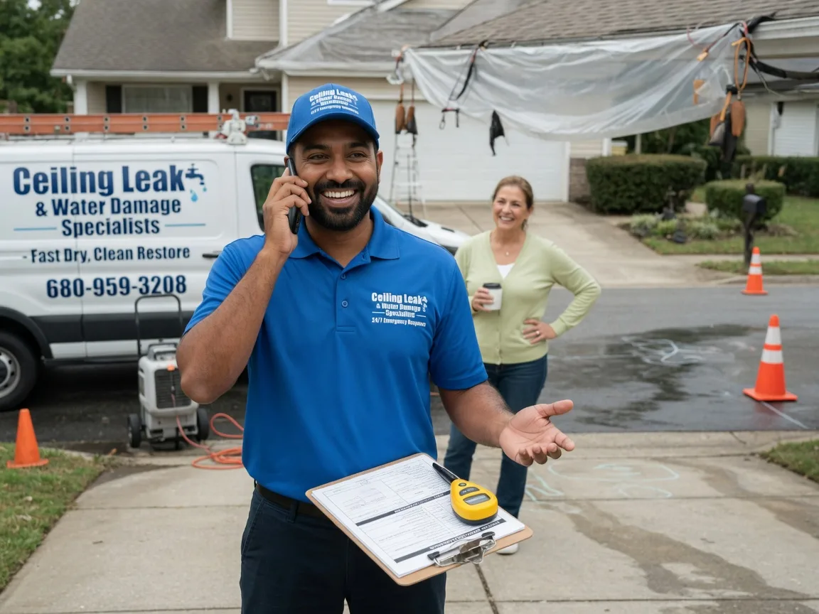 Ceiling Leak Cleanup Enders, NE FAQs